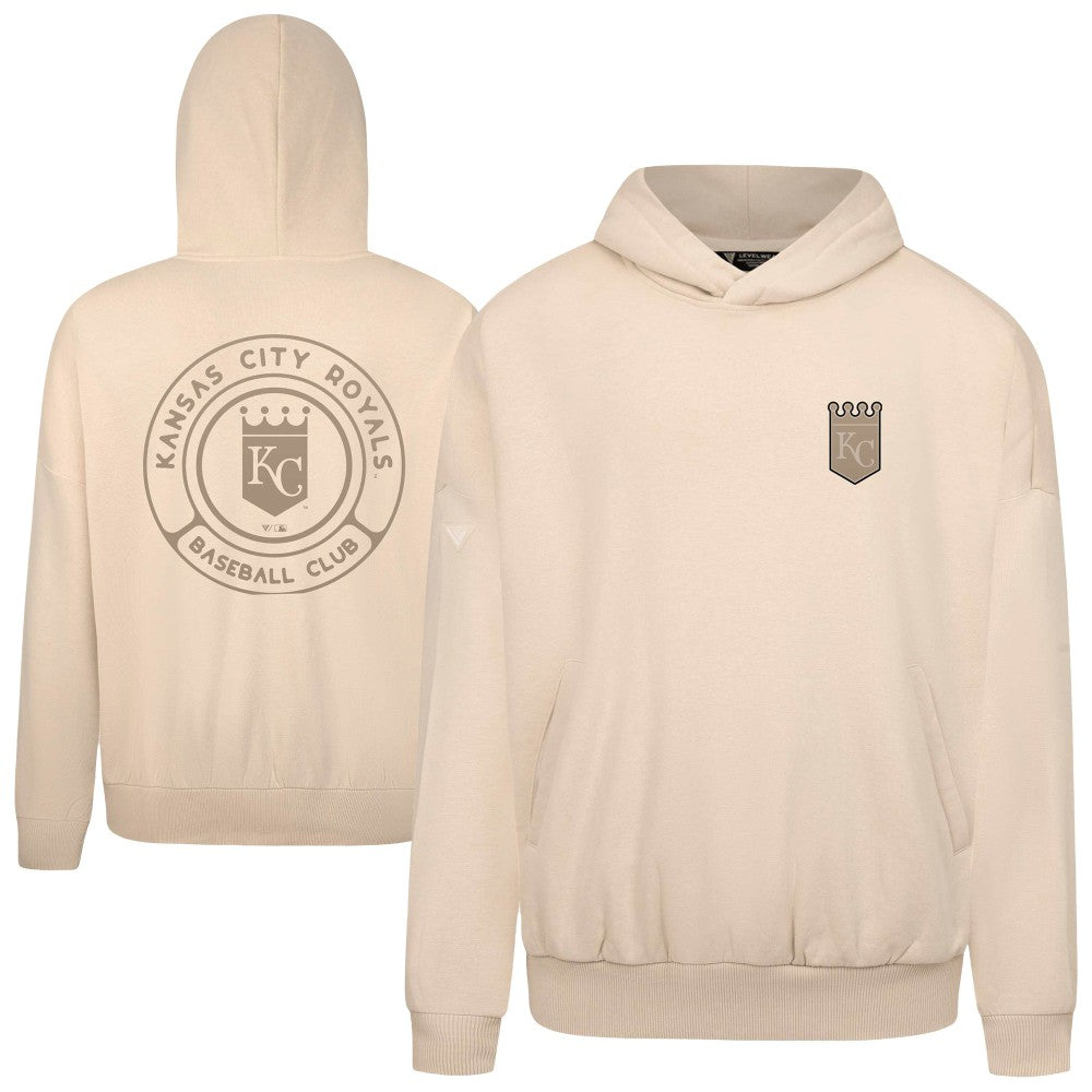 Kansas City Royals Levelwear Contact Oversized Pullover Hoodie - MLB