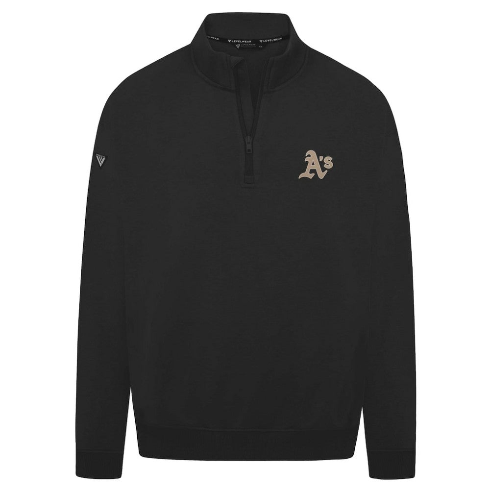 Athletics Levelwear Murray Quarter-Zip Sweatshirt - MLB