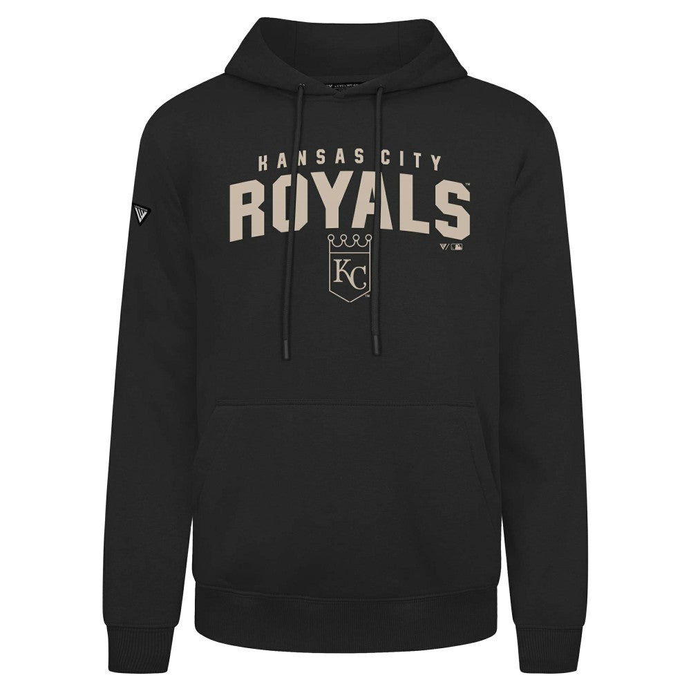 Kansas City Royals Levelwear Podium Team Arch Pullover Hoodie - MLB