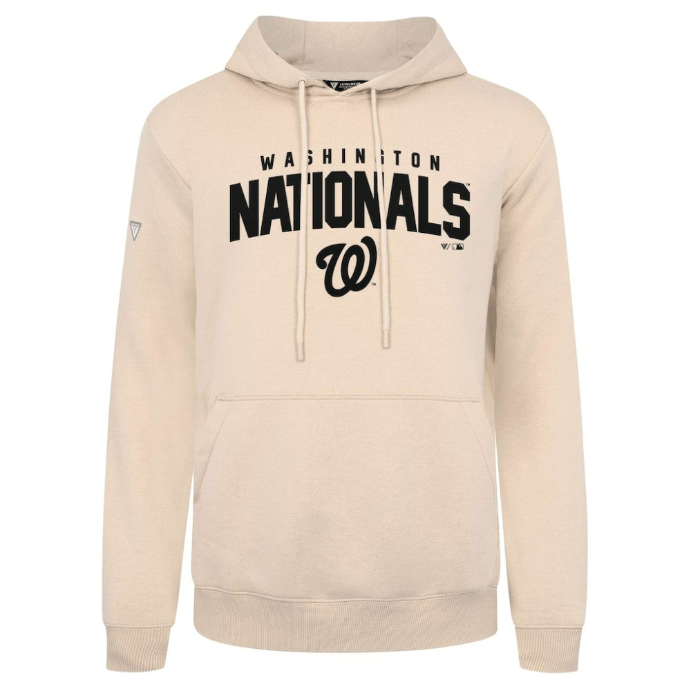 Washington Nationals Levelwear Podium Team Arch Pullover Hoodie - MLB