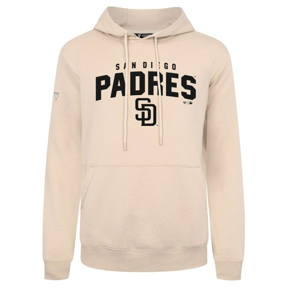 San Diego Padres Levelwear Podium Team Arch Pullover Hoodie - MLB