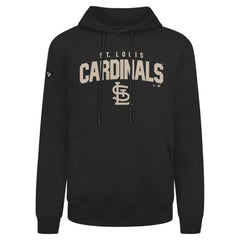 St. Louis Cardinals Levelwear Podium Team Arch Pullover Hoodie - MLB