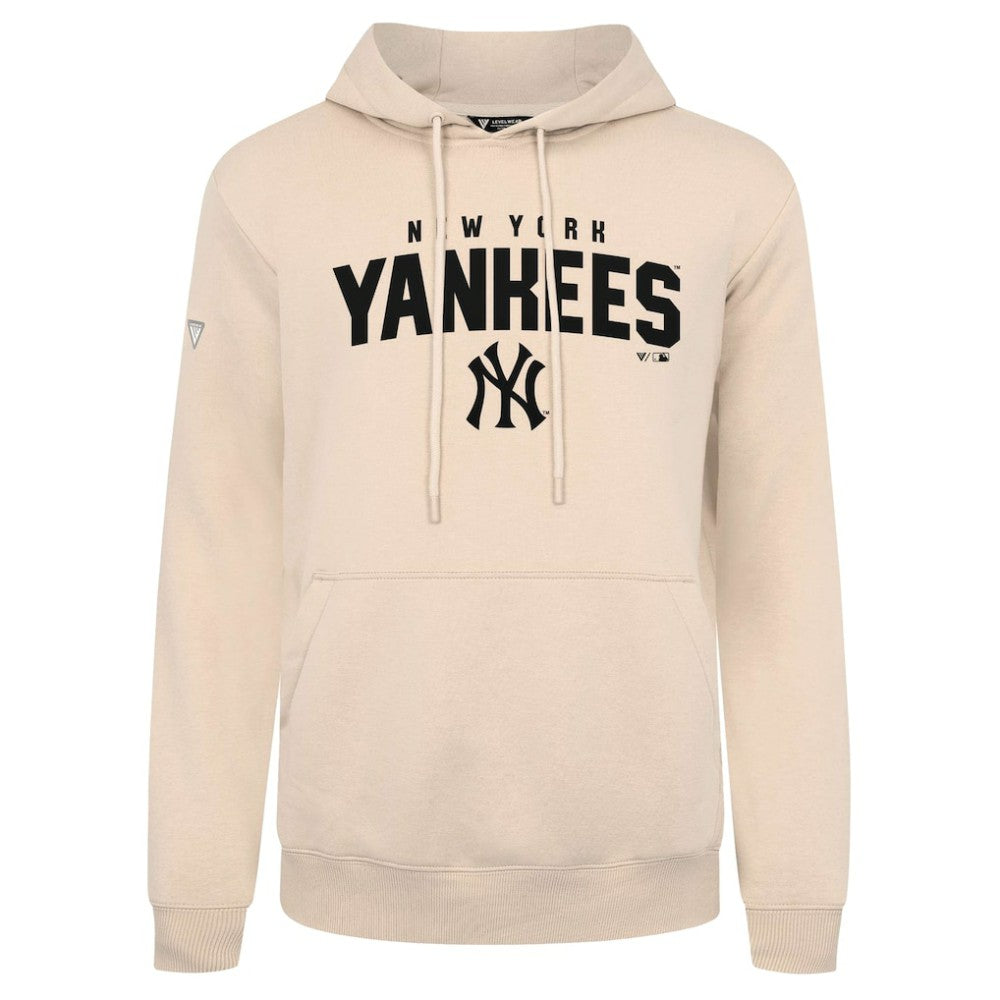New York Yankees Levelwear Podium Team Arch Pullover Hoodie - MLB