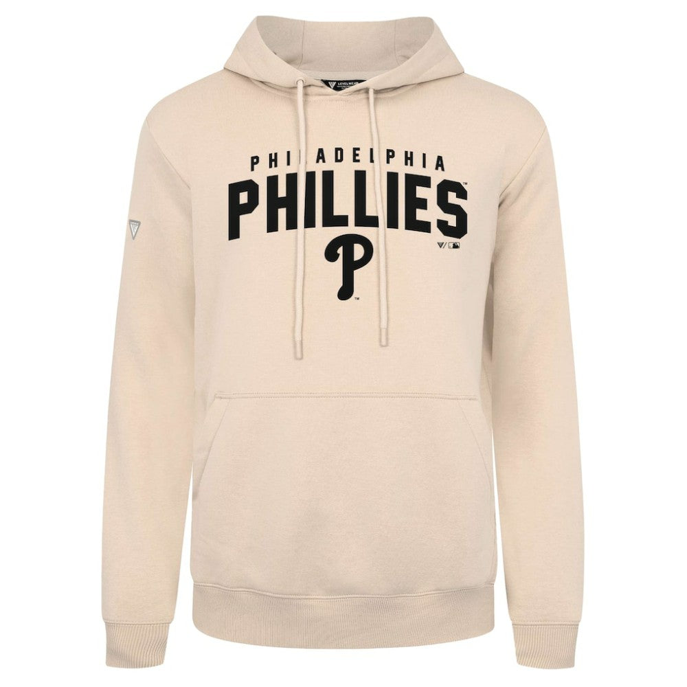 Philadelphia Phillies Levelwear Podium Team Arch Pullover Hoodie - MLB