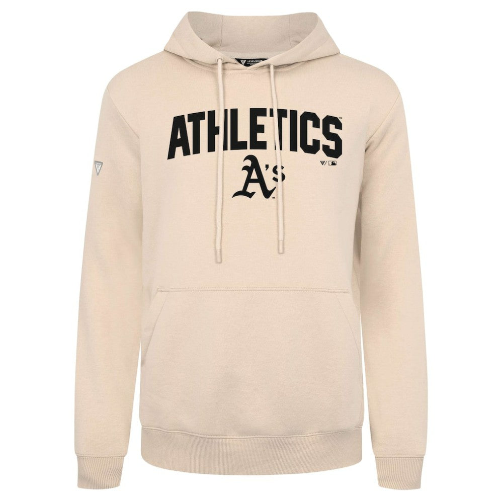 Athletics Levelwear Podium Team Arch Pullover Hoodie - MLB