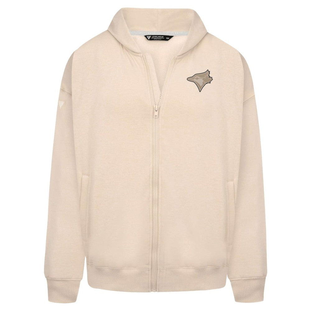 Toronto Blue Jays Levelwear Uphill Oversized Full-Zip Hoodie - MLB