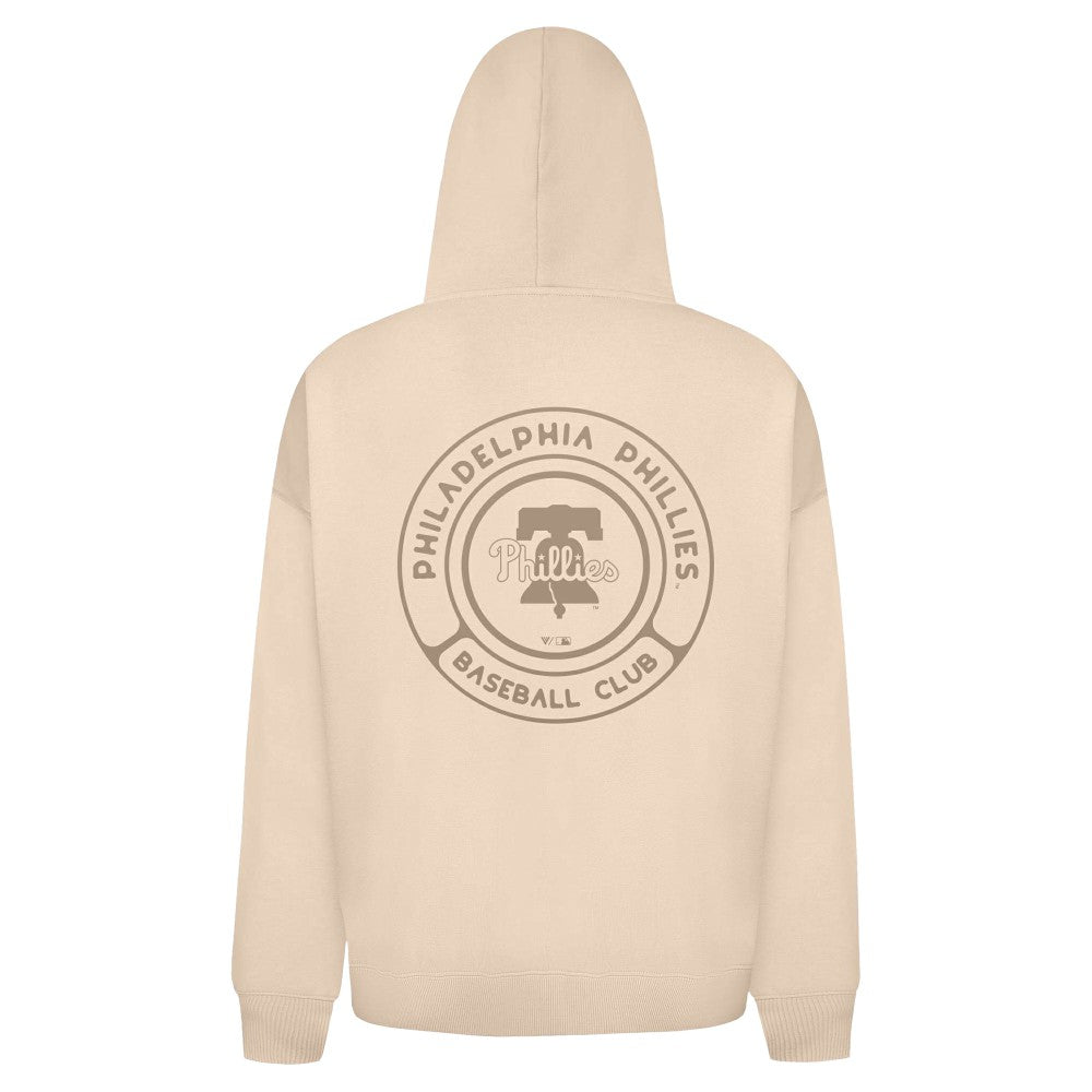 Philadelphia Phillies Levelwear Uphill Oversized Full-Zip Hoodie - MLB