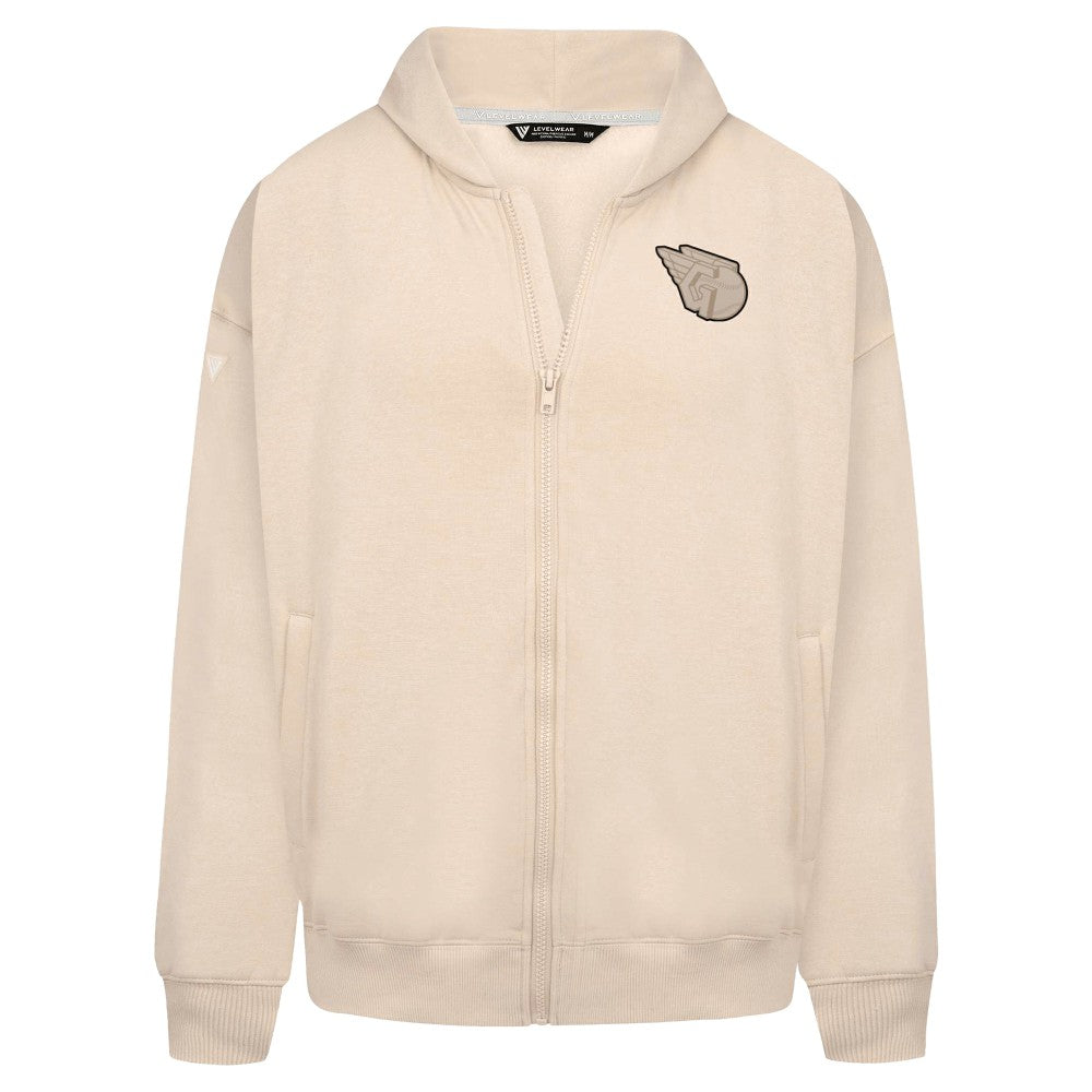 Cleveland Guardians Levelwear Uphill Oversized Full-Zip Hoodie - MLB