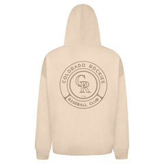 Colorado Rockies Levelwear Uphill Oversized Full-Zip Hoodie - MLB