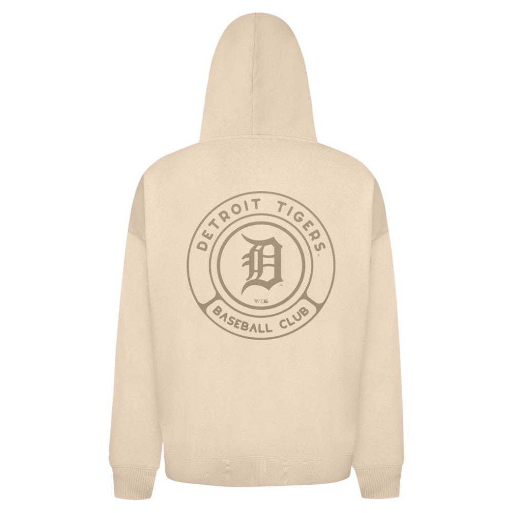 Detroit Tigers Levelwear Uphill Oversized Full-Zip Hoodie - MLB