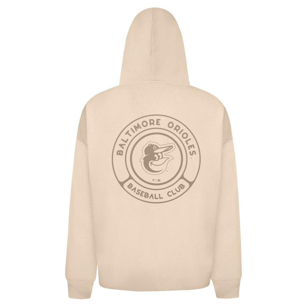 Baltimore Orioles Levelwear Uphill Oversized Full-Zip Hoodie - MLB