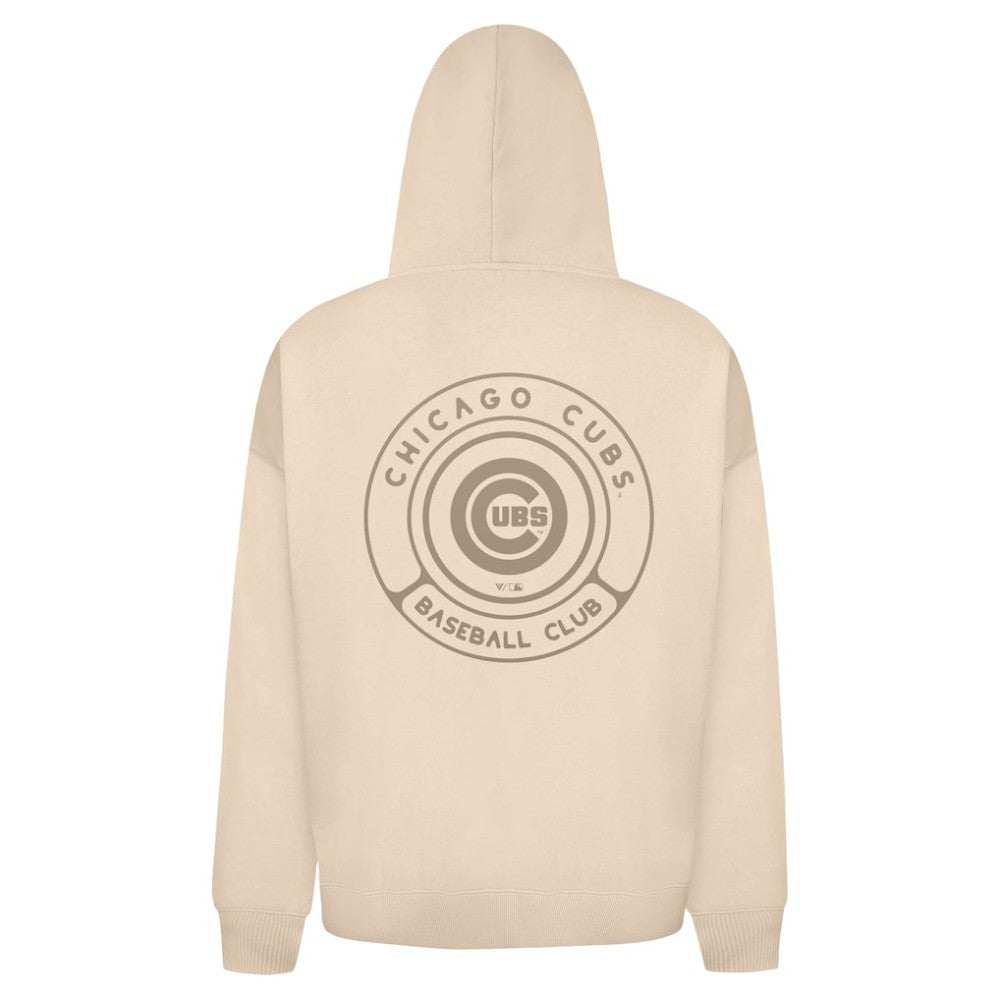 Chicago Cubs Levelwear Uphill Oversized Full-Zip Hoodie - MLB