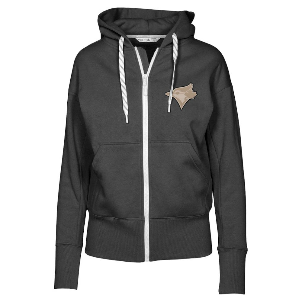 Toronto Blue Jays Levelwear Women's Gardinia Full-Zip Hoodie - MLB