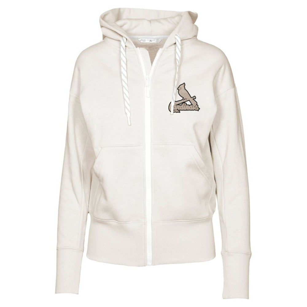 St. Louis Cardinals Levelwear Women's Gardinia Full-Zip Hoodie - MLB
