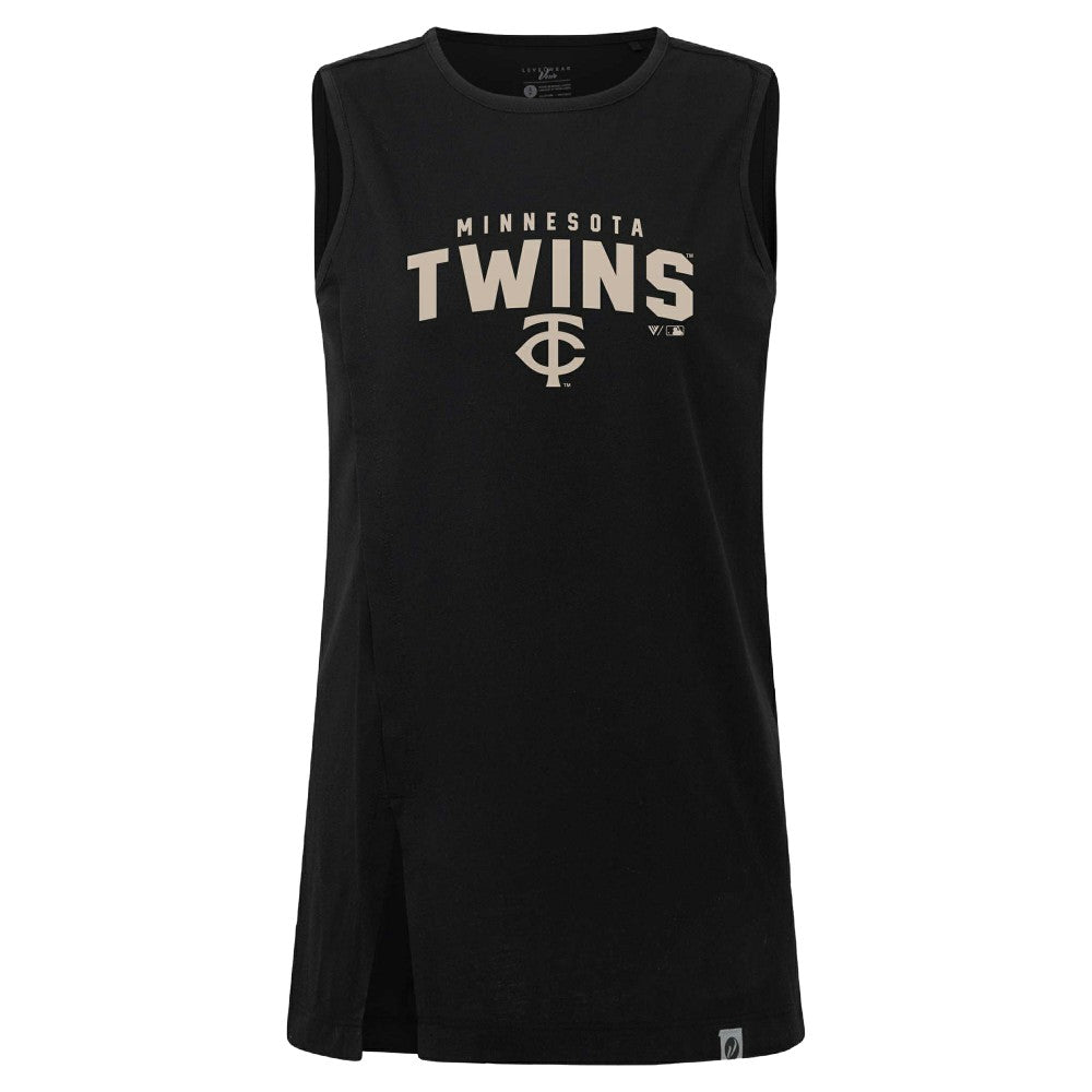Minnesota Twins Levelwear Women's Influx Team Arch Tank Top - MLB