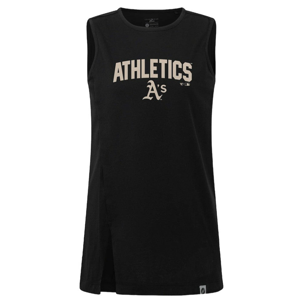 Athletics Levelwear Women's Influx Team Arch Tank Top - MLB