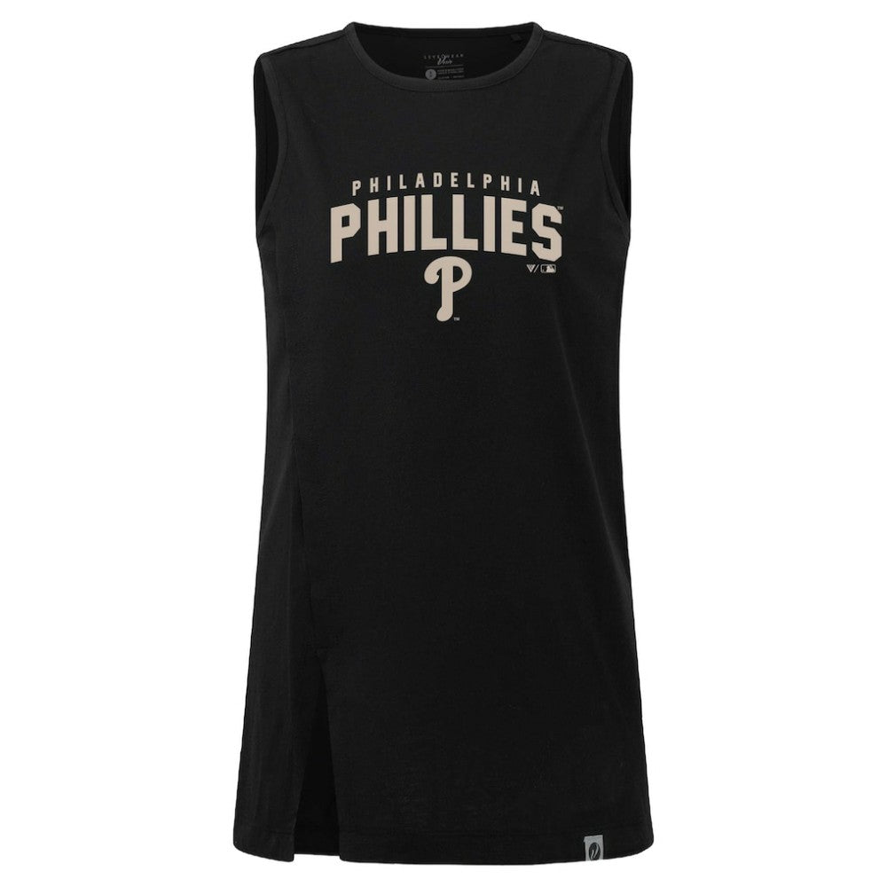 Philadelphia Phillies Levelwear Women's Influx Team Arch Tank Top - MLB