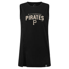 Pittsburgh Pirates Levelwear Women's Influx Team Arch Tank Top - MLB