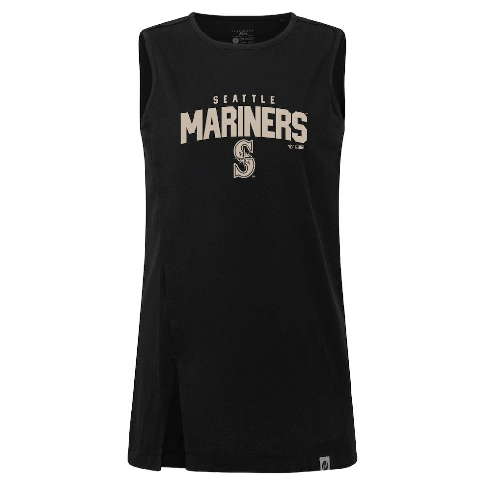 Seattle Mariners Levelwear Women's Influx Team Arch Tank Top - MLB