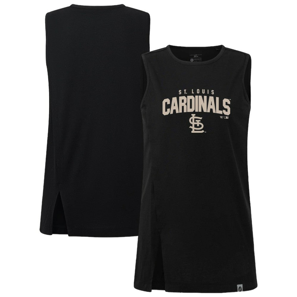 St. Louis Cardinals Levelwear Women's Influx Team Arch Tank Top - MLB