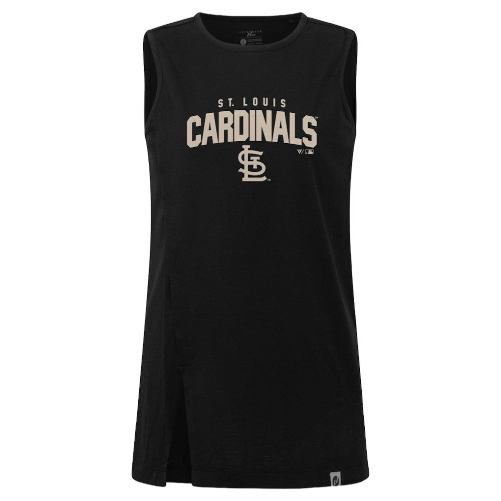 St. Louis Cardinals Levelwear Women's Influx Team Arch Tank Top - MLB