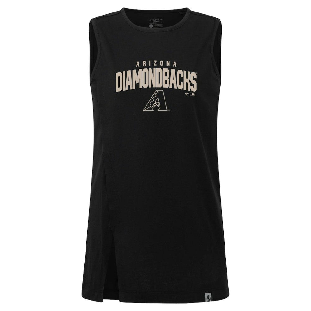 Arizona Diamondbacks Levelwear Women's Influx Team Arch Tank Top - MLB
