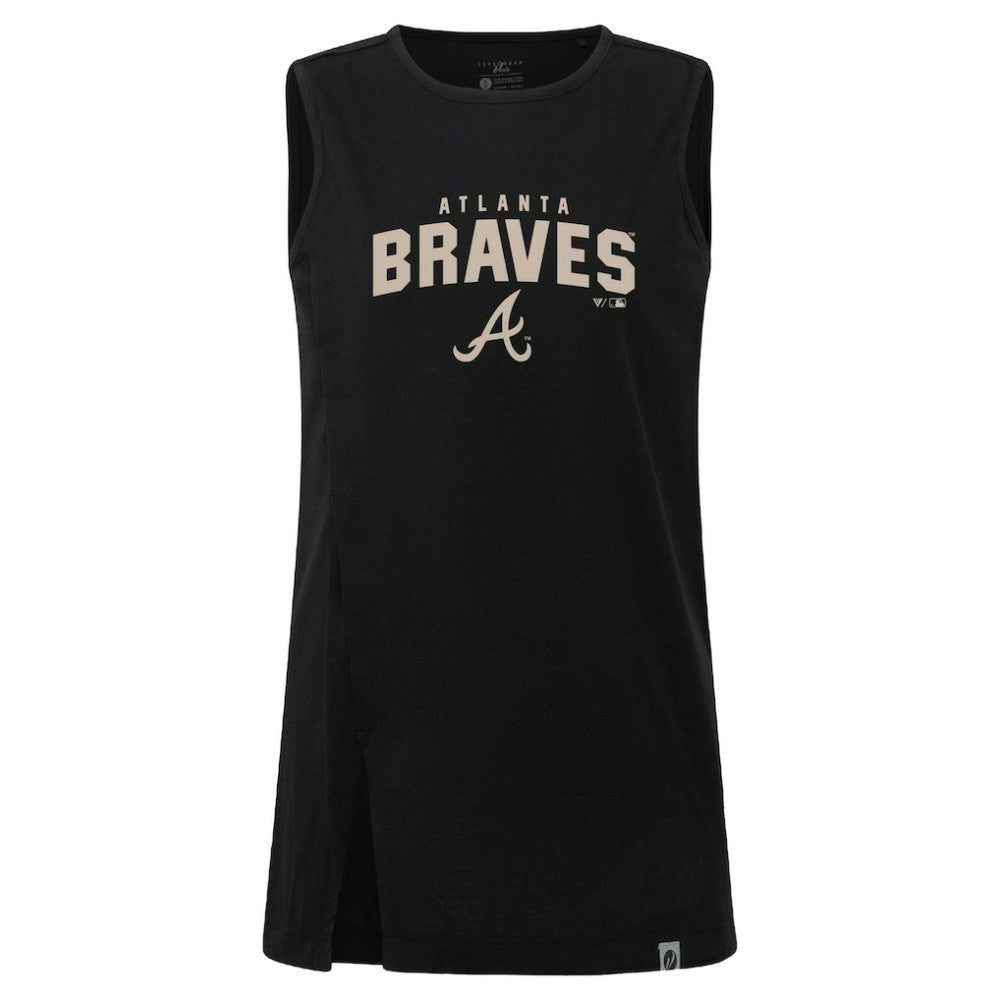 Atlanta Braves Levelwear Women's Influx Team Arch Tank Top - MLB
