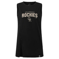 Colorado Rockies Levelwear Women's Influx Team Arch Tank Top - MLB