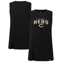 Cincinnati Reds Levelwear Women's Influx Team Arch Tank Top - MLB
