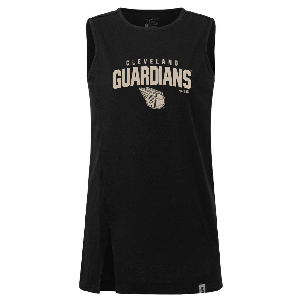 Cleveland Guardians Levelwear Women's Influx Team Arch Tank Top - MLB
