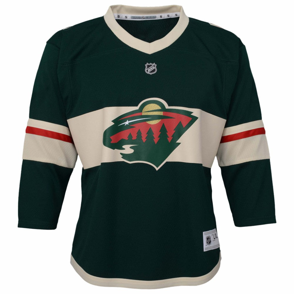 Minnesota Wild Youth Replica Custom Jersey - Green - NHL