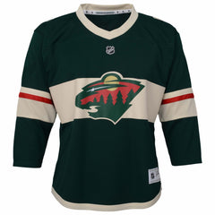 Minnesota Wild Youth Replica Custom Jersey - Green - NHL