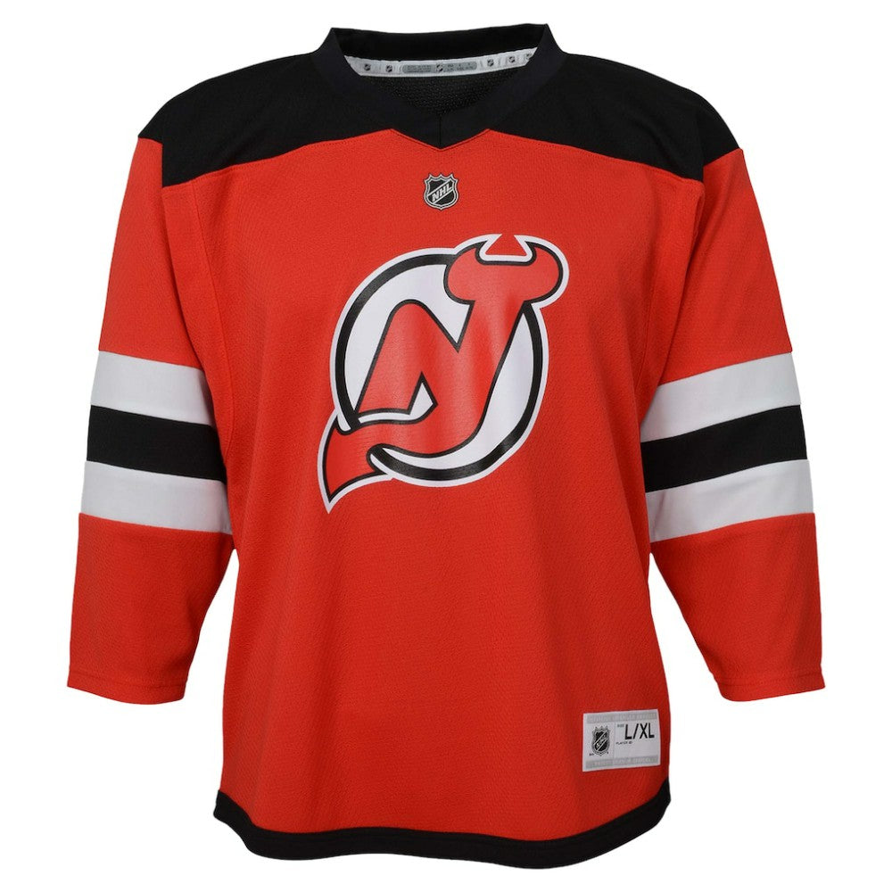 New Jersey Devils Youth Replica Custom Jersey - Red - NHL