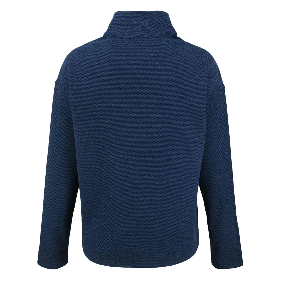 Detroit Lions Cutter & Buck Women's Hunts Point Eco Half-Snap Sweatshirt Navy | NFL