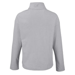 Green Bay Packers Cutter & Buck Women's Hunts Point Eco Half-Snap Sweatshirt Gray | NFL