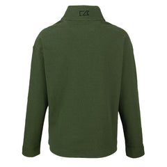 Chicago Bears Cutter & Buck Women's Hunts Point Eco Half-Snap Sweatshirt Green | NFL