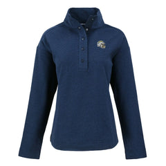Los Angeles Chargers Cutter & Buck Women's Hunts Point Eco Half-Snap Sweatshirt Navy | NFL