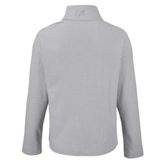 Tampa Bay Buccaneers Cutter & Buck Women's Hunts Point Eco Half-Snap Sweatshirt Gray | NFL
