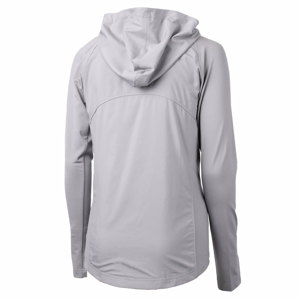 Washington Commanders Cutter & Buck Women's Primary Adapt Eco Knit Hybrid Recycled Full-Zip Jacket Gray | NFL
