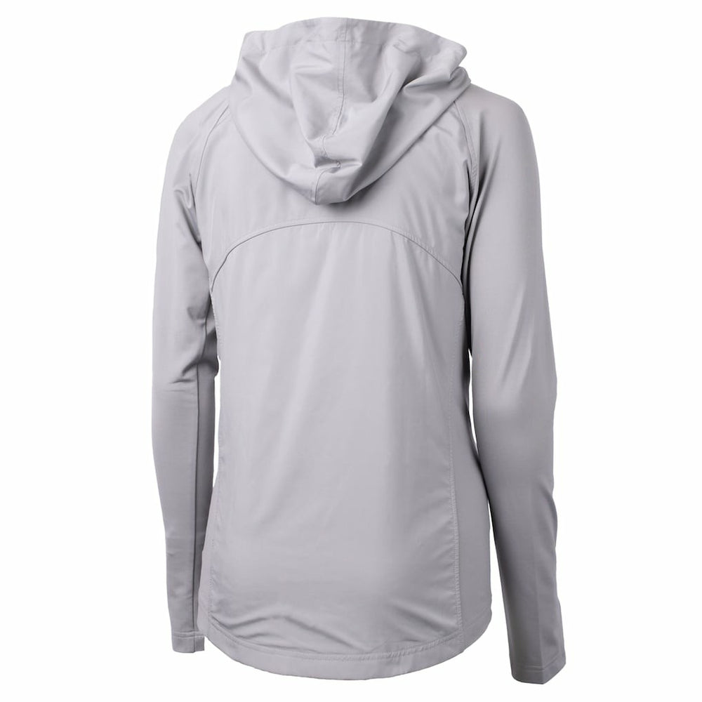 Washington Commanders Cutter & Buck Women's Primary Adapt Eco Knit Hybrid Recycled Full-Zip Jacket Gray | NFL