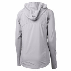 Chicago Bears Cutter & Buck Women's Adapt Eco Knit Hybrid Recycled Full-Zip Jacket Gray | NFL