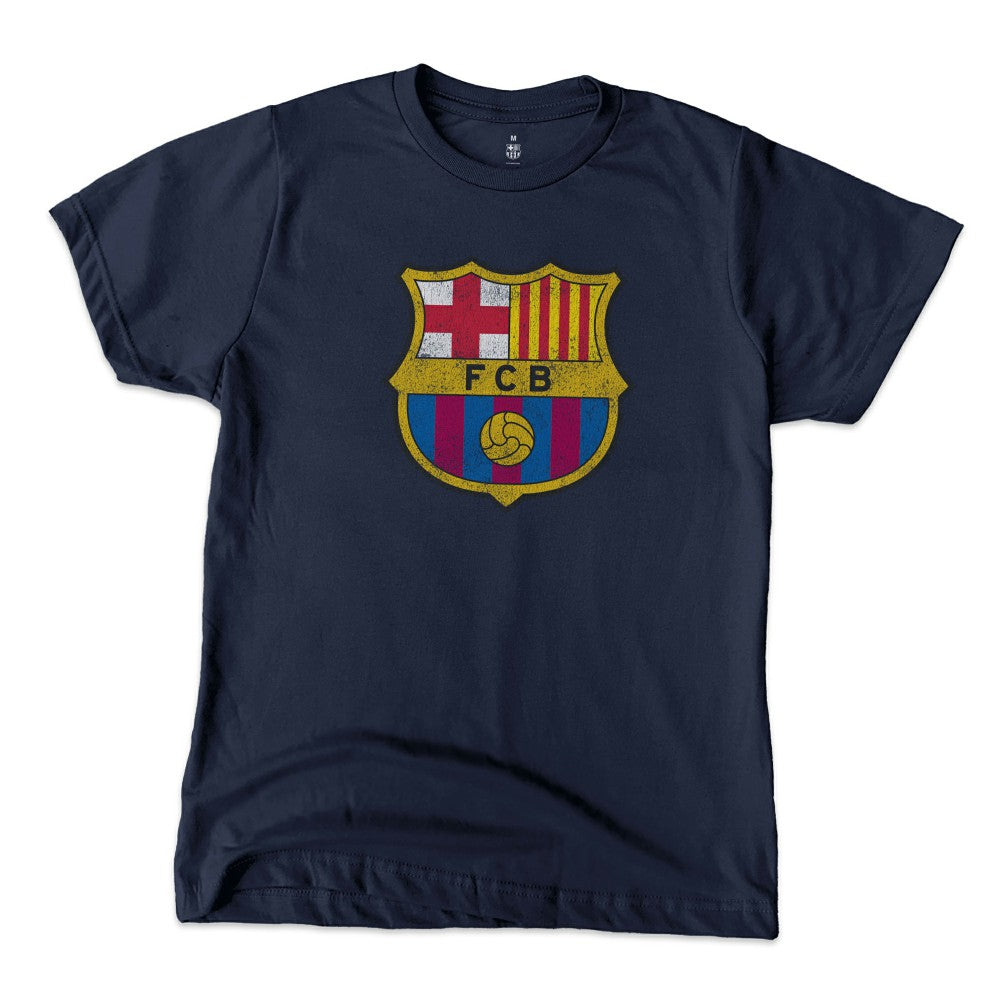 Barcelona 1863FC Youth Color Badge T-Shirt Navy - FIFA World CUP