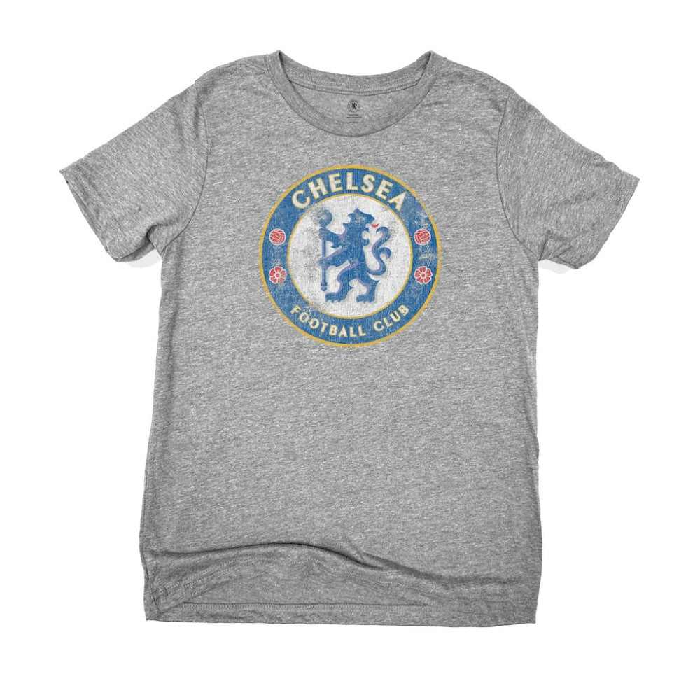 Chelsea 1863FC Youth Color Badge T-Shirt Heather Gray - FIFA World CUP