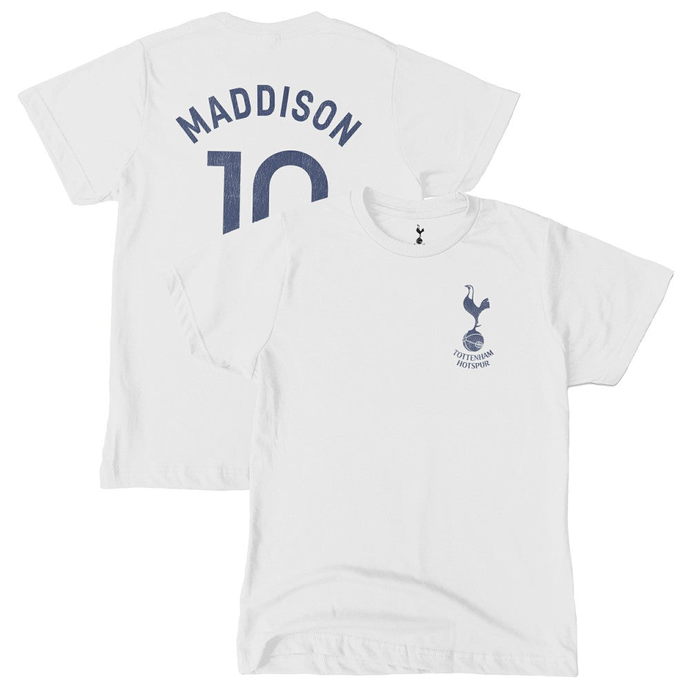 James Maddison Tottenham Hotspur 1863FC Youth Player T-Shirt White - FIFA World CUP