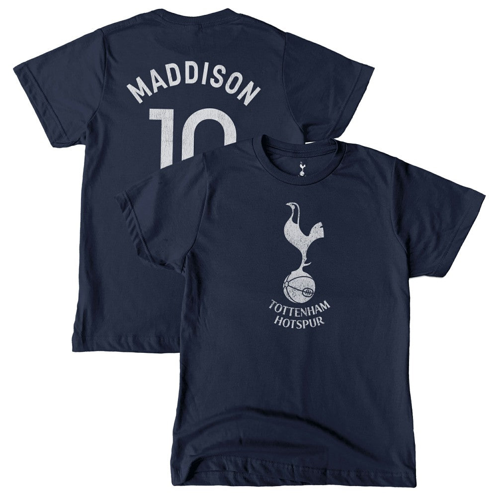 James Maddison Tottenham Hotspur 1863FC Youth Player T-Shirt Navy - FIFA World CUP