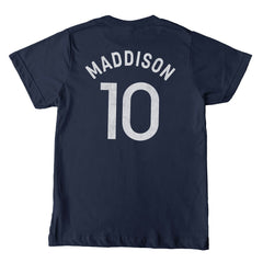 James Maddison Tottenham Hotspur 1863FC Youth Player T-Shirt Navy - FIFA World CUP