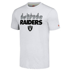 Las Vegas Raiders Homage Unisex The NFL ASL Collection by Love Sign American Sign Language T-Shirt Ash | NFL