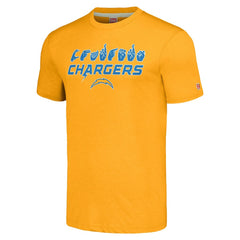 Los Angeles Chargers Homage Unisex The NFL ASL Collection by Love Sign American Sign Language T-Shirt Gold | NFL