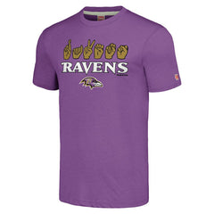 Baltimore Ravens Homage Unisex The NFL ASL Collection by Love Sign American Sign Language T-Shirt Purple | NFL