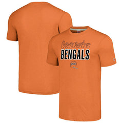 Cincinnati Bengals Homage Unisex The NFL ASL Collection by Love Sign American Sign Language T-Shirt Orange | NFL